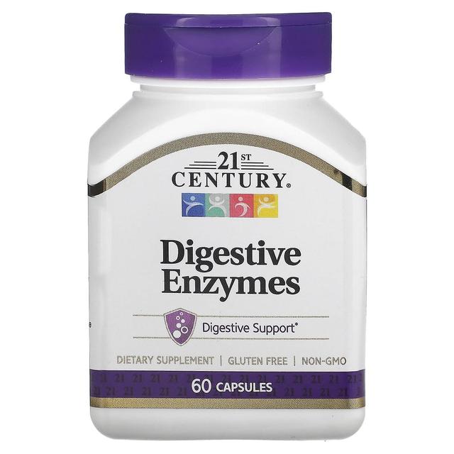 21st Century, Digestive Enzymes, 60 Capsules on Productcaster.