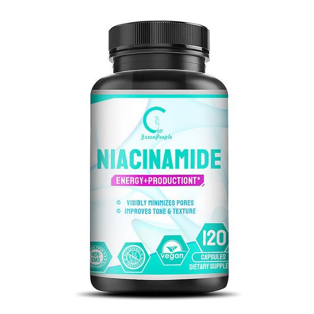 Tib Greenpeople Vitamine B3 Nicotinamide Capsules Capsules de blanchiment de la peau Réparation des cellules de la peau Blanchir les taches et la j... on Productcaster.