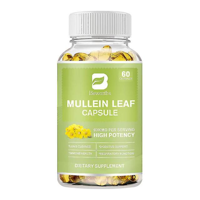 Guoguo Organische toorts blad capsule longreiniging, detox ondersteuning voor gezonde luchtwegen, bronchiale en immuunfunctie kruidensupplement 60 pcs on Productcaster.