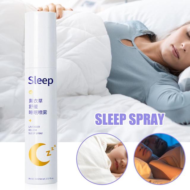 Realove 90ml Improve Sleep Spray Natural Comfortable Healthy Lavender Relieve Sleep Spray for Women on Productcaster.