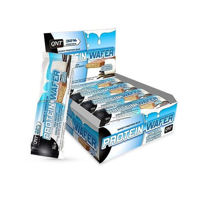 QNT Protein Wafer Bar Concentrated Body Fuel & Slimming - 12 X 35g Vanilla on Productcaster.