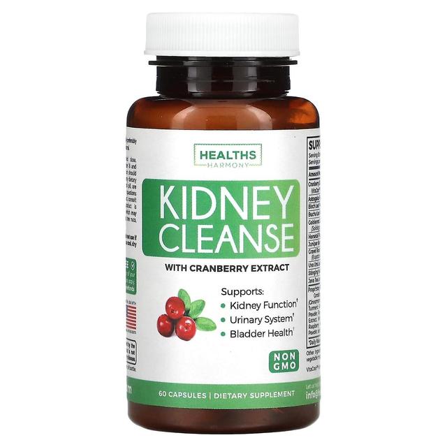 Healths Harmony, Kidney Cleanse, 60 Capsules on Productcaster.