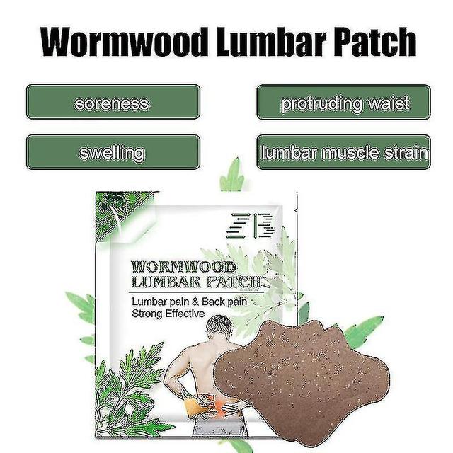 Youlaicai 12pcs/bag Lumbar Vertebra Sticker Wormwood Extracts Bone Patch Joint Ache Arthritis Pain Relief on Productcaster.