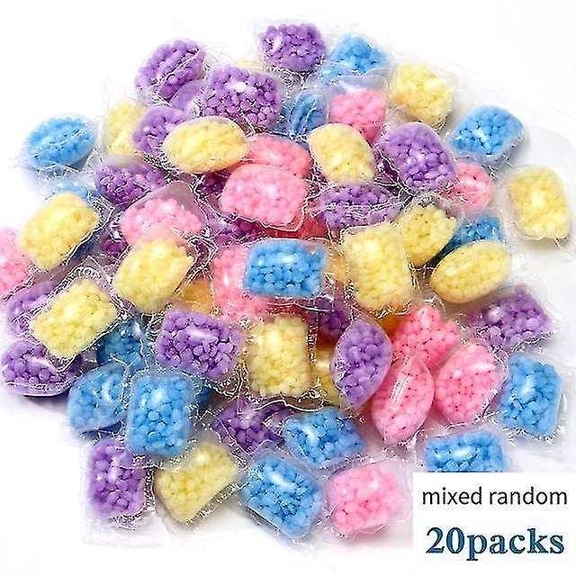 Sjioh 10/20pack Laundry Scent Beads Granule Clean Clothing Increase Aroma Refreshing Mix 4 20X on Productcaster.