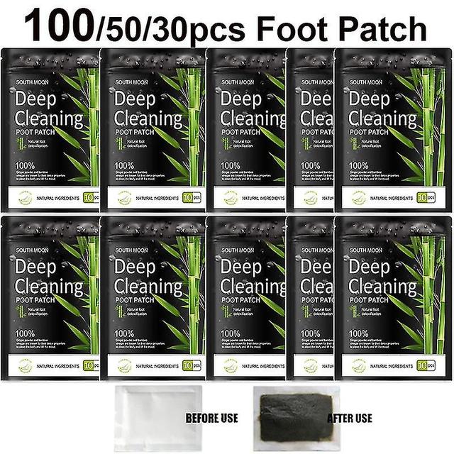 100/50/30pcs Detox Foot Patch Deep Cleansing Foot Pad Stress Relief Feet Detoxification Cleaning Body Toxins Stickers Pedicure 50pcs512 on Productcaster.