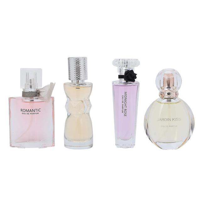 Gift 4pcs Perfumes Elegant Calm Exquisite Classic Floral Fruity Long Lasting Fragrance for Women on Productcaster.