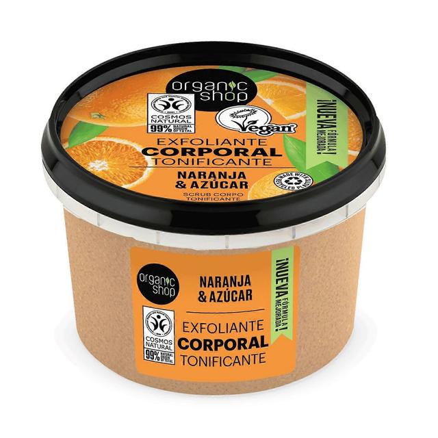 Organic shop sicilian orange body scrub on Productcaster.