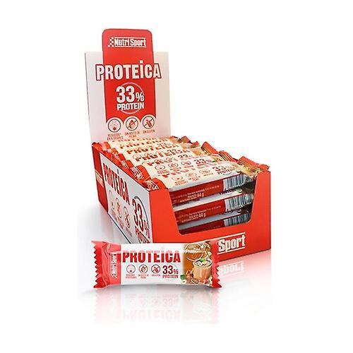 Nutrisport Hazelnut-praline protein bar 24 bars of 44g (Hazelnut) on Productcaster.