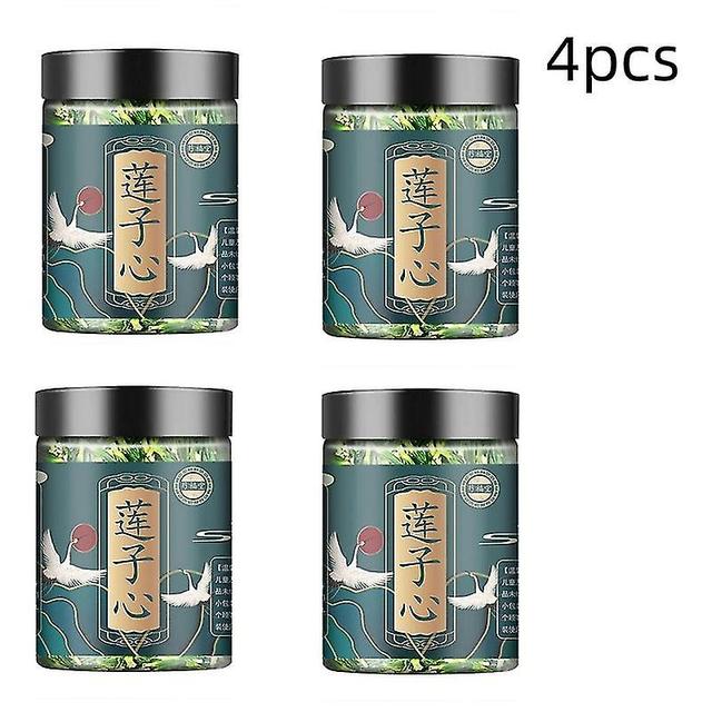 4pcs Lotus Seed Core Tea For Men,liver And Kidney Care Tea,men's Essentials Pure Chinese Herbal Tea, Dried Lotus Plumule Lotus Embryo Tea on Productcaster.