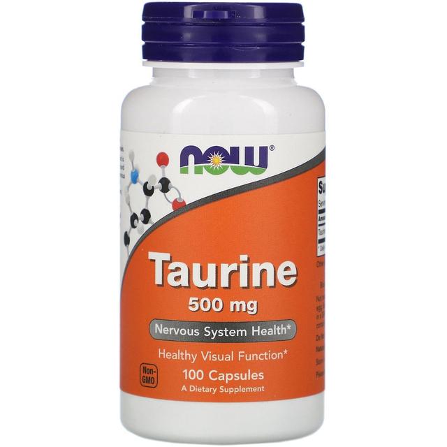 Now Foods, Taurine, 500 mg, 100 Capsules on Productcaster.