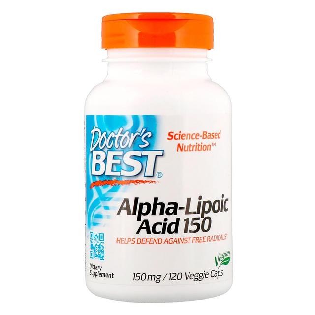 Doctor's Best, Alpha-Lipoic Acid, 150 mg, 120 Veggie Caps on Productcaster.