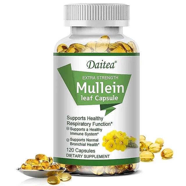 Sofirn Daitea Mullein Extract, 1500 mg Supplement, Supports Healthy Lung Function and Nervous System, Non-GMO, Vegan 120 count-1 bottle on Productcaster.