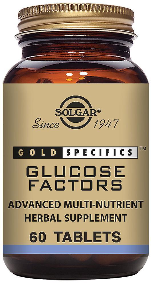 Solgar Gold Specifics Glucose Factors 60 Tablets on Productcaster.