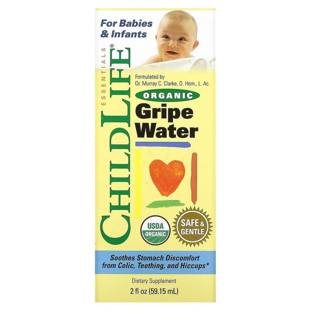 ChildLife, Organic Gripe Water, 2 fl oz (59.15 ml) on Productcaster.