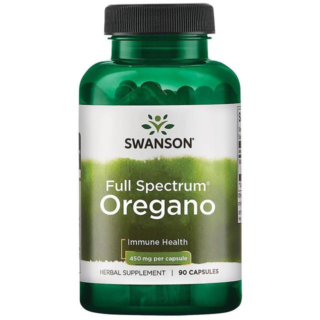 Swanson Full Spectrum Oregano 450 mg 90 Capsules on Productcaster.