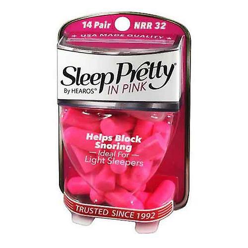 Hearos Sleep Pretty In Pink Womens Ear Plugs, 14 Unit (Pack of 1) on Productcaster.