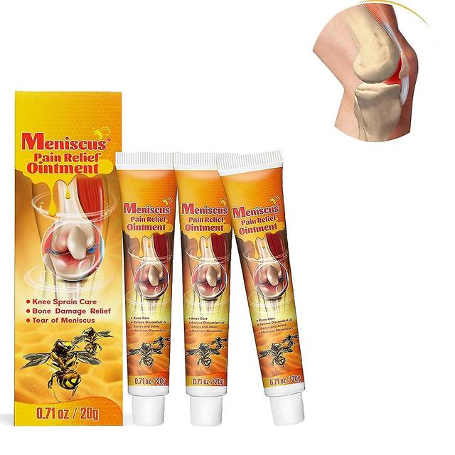 Nieuw-Zeelands bijengif, professionele verzorgingsgel voor verlichting van artritispijn, bijengif zalf, joint care crème (3 packs) on Productcaster.