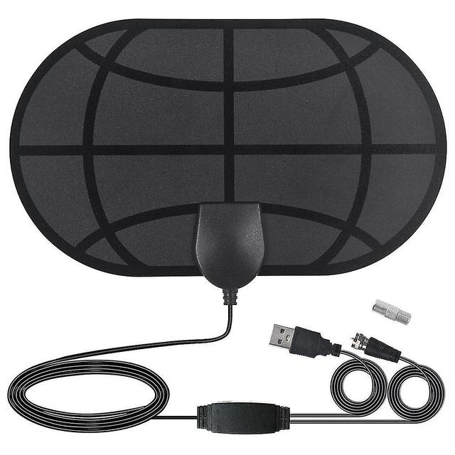 Self-adhesive Mini Hdtv Antenna Smart Antenna Long Miles Range Amplifier For Free Local Channelsadultmaleblack on Productcaster.