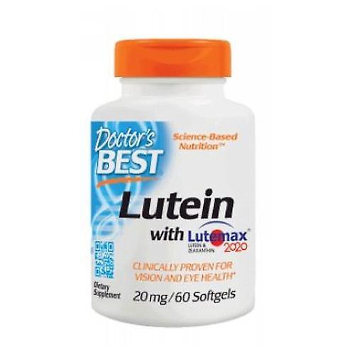 Doctor's Best Médicos Melhor Lutein com Lutemax, 20 mgs, 60 Softgels (Pacote de 4) on Productcaster.