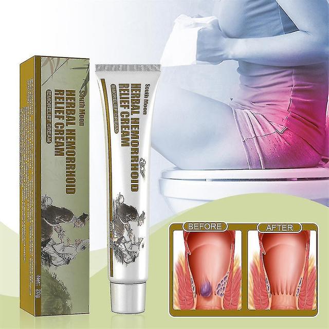 Herbal Hemorrhoids Internal And External Anal Fissure Cream Pain Reliving on Productcaster.