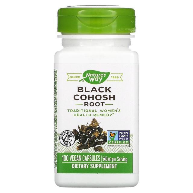 Nature's Way, Black Cohosh Root, 540 mg, 100 Vegan Capsules on Productcaster.