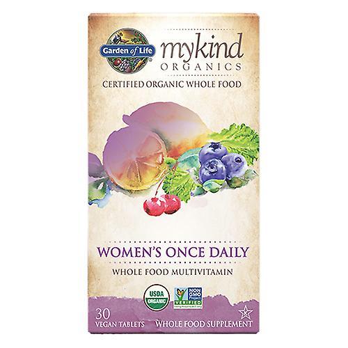 Garden of Life mykind Organics Women Once Daily, 30 Tabs (Pack of 4) on Productcaster.