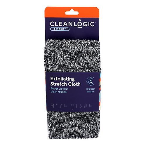 Clean Logic Detox Purifying Charcoal Strech Wash Cloth, 1 Each (Pack of 1) on Productcaster.