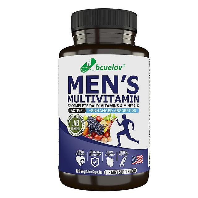 Vorallme Men's Multivitamin Capsules - B12, B6, B1, Zinc, Supports Brain, Cardiovascular & Joint Health, Boosts Immunity, Free Shipping 120 count-1... on Productcaster.