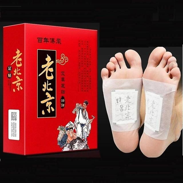 Ninesun 5 Box Wormwood Health Foot Patch Pads Body Detox Nourishing Repair Feet Care Old Beijing Quality Organic Improve Sleep Slimming on Productcaster.