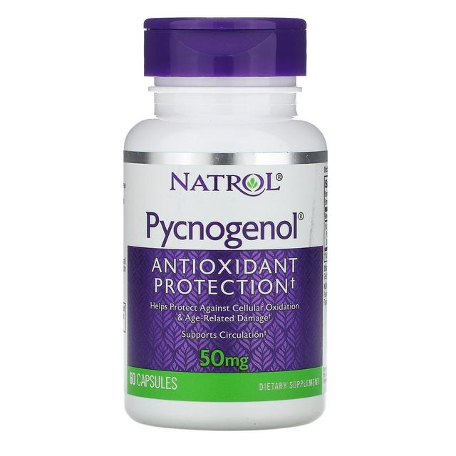 Natrol, Pycnogenol, 50 mg , 60 Capsules on Productcaster.