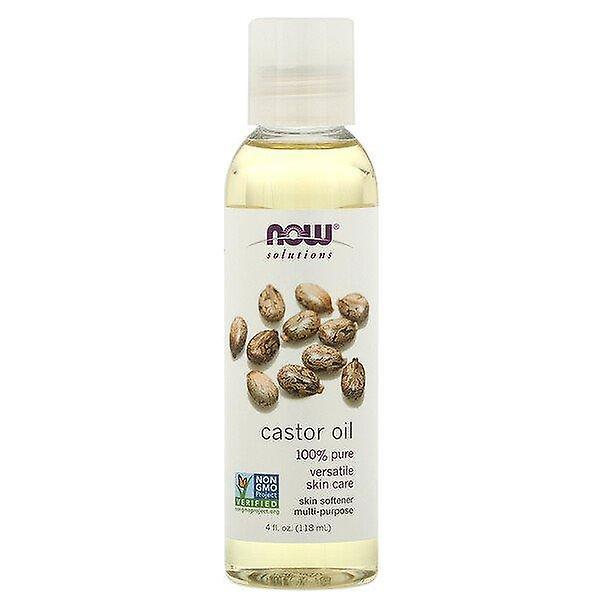 Now Foods, Solutions, Castor Oil, 4 fl oz (118 ml) on Productcaster.