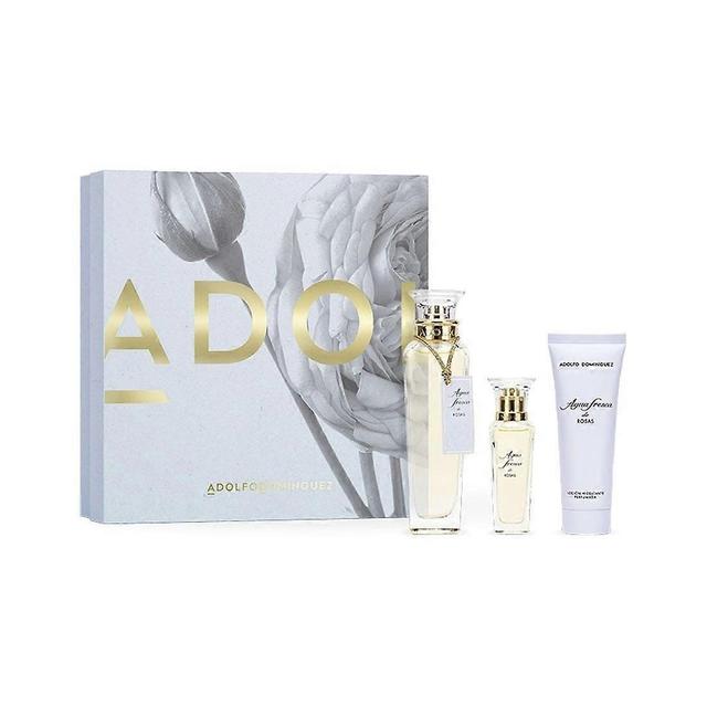 Adolfo dominguez a fresca rosas 120ml eau de toilette body spray & 10ml perfume gift set on Productcaster.