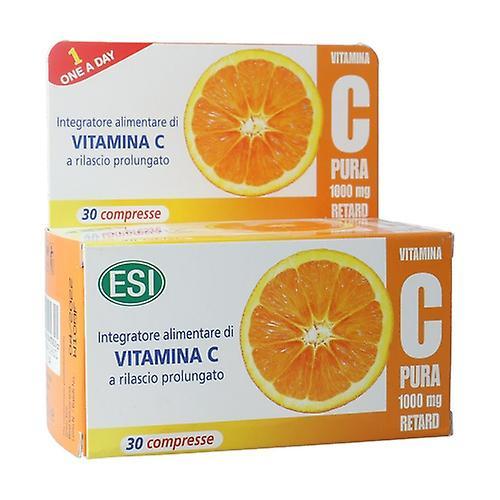 ESI Vit. C Pure 1000Mg. Retard 30 tabletter on Productcaster.