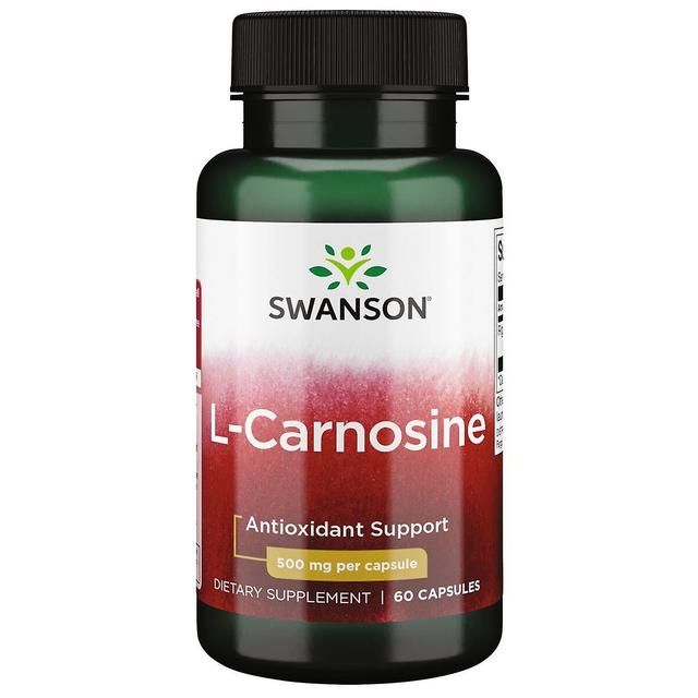 Swanson L-Carnosine 500 mg 60 Capsules on Productcaster.