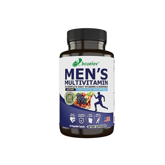 Vorallme Men's Multivitamin Capsules - B12, B6, B1, Zinc, Supports Brain, Cardiovascular & Joint Health, Boosts Immunity, Free Shipping 60 count-1 ... on Productcaster.