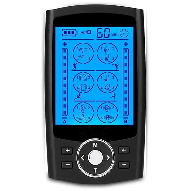 "Portable Pain Therapy Muscle Stimulator Device with 24 Stimulation Modes and LCD Display" on Productcaster.