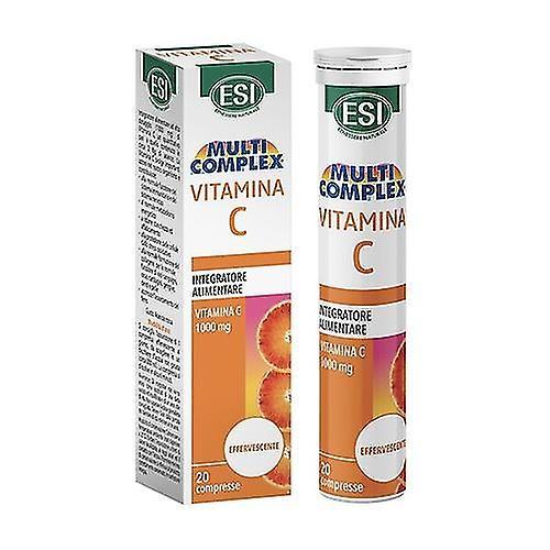 Vitamin C 1000mg 20 effervescent tablets (Orange) on Productcaster.