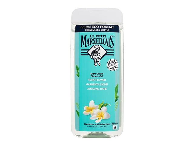 Le Petit Marseillais - Ekstra skånsom dusjgel Tiaré blomst - unisex, 650 ml on Productcaster.