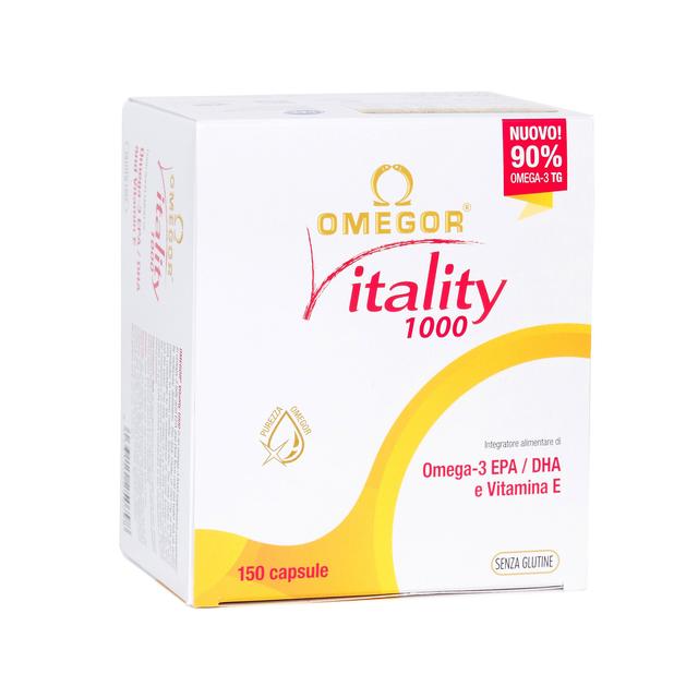 Omegor vitality 1000 - omega3 epa and dha 150 capsules on Productcaster.