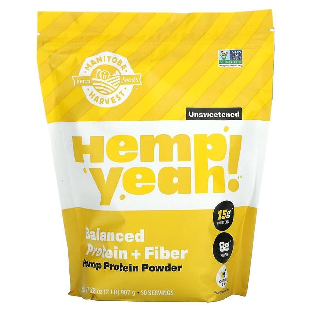 Manitoba Harvest, Hemp Yeah!, Unsweetened, 32 oz (907 g) on Productcaster.