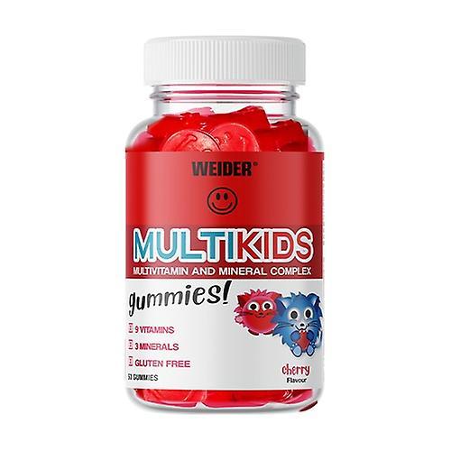 Weider Gummy up revolution multikids multivitamin 50 Jelly beans (Cherry) on Productcaster.