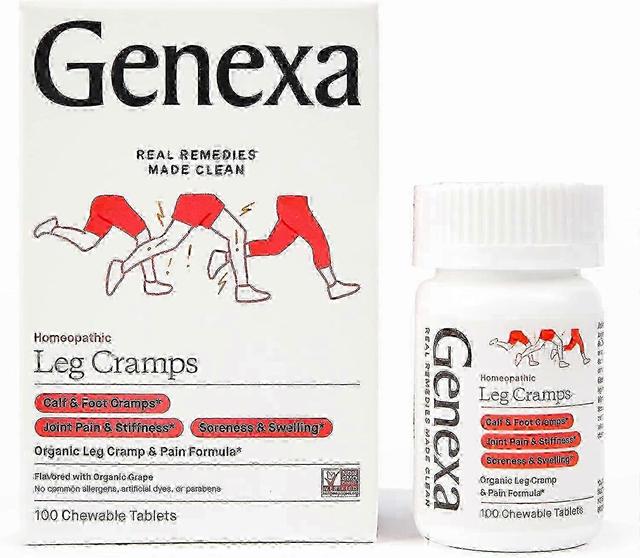 Genexa leg cramp rx, tablets, grape flavor, 100 ea on Productcaster.