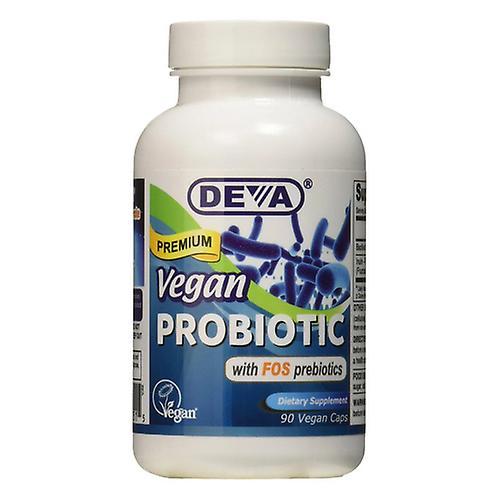 Deva Vegan Vitaminas Vegan Probiótica, 90 Caps (Pack of 4) on Productcaster.