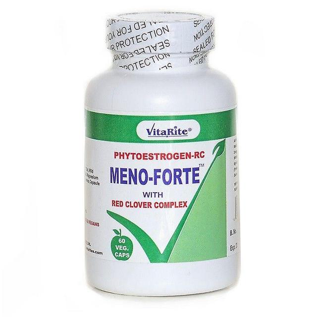 VitaRite Meno-Forte con Red Clover Complex Vegicaps 60 on Productcaster.