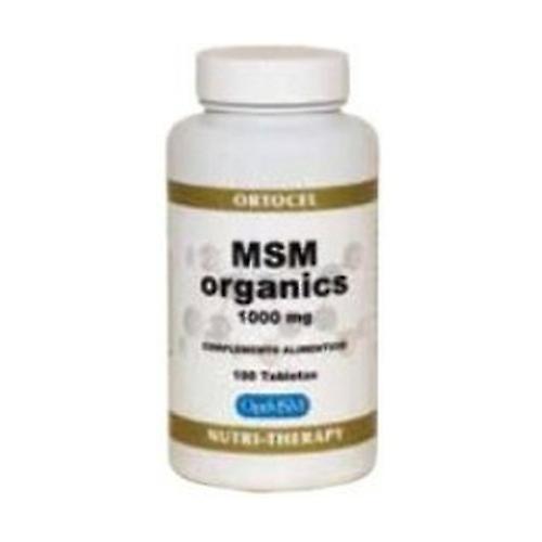 Ortocel Nutri Therapy Msm Organics 100 tablets of 1000mg on Productcaster.