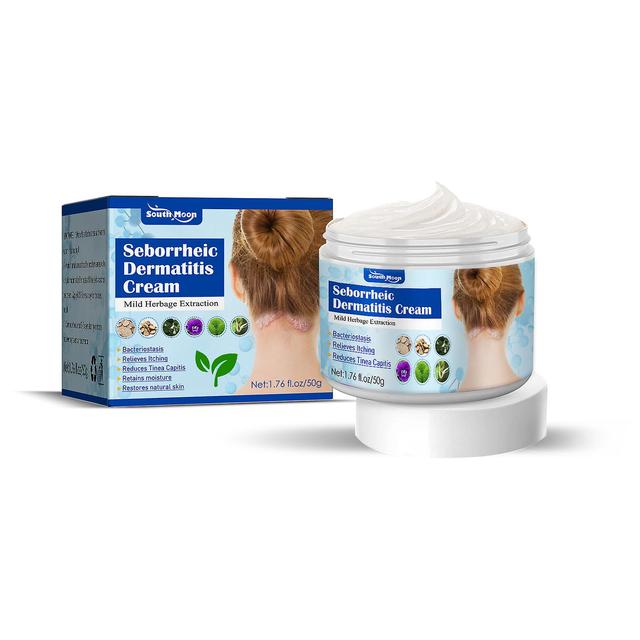 2Pcs 50g Seborrheic Skin Cream Head Acne Pruritus Scalp Ringworm Skin Problem Repair on Productcaster.