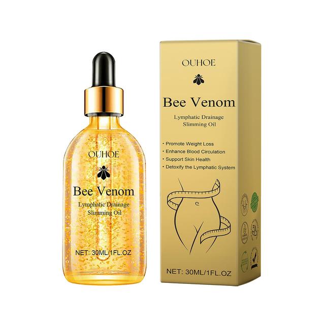 Zgwelt Bee Venom Lymphatic Drainage Slimming Oil, Bee Venom Slimming Oil, Bee Venom Lymphatic Drainage & Slimming Oil, for Men and Women 16ml-1pc on Productcaster.