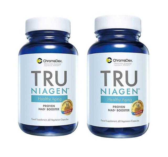 Tru Niagen (60 Count (Pack of 2)) Nicotinamide Riboside NAD+ 60 Count 200mg NIAGEN on Productcaster.