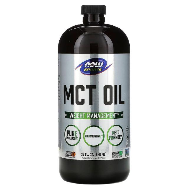 NOW Foods, Sports, MCT Oil, 32 fl oz (946 ml) on Productcaster.