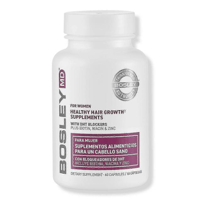 Bosleymd suplementos de crecimiento de cabello saludable para mujeres, 60 ea on Productcaster.